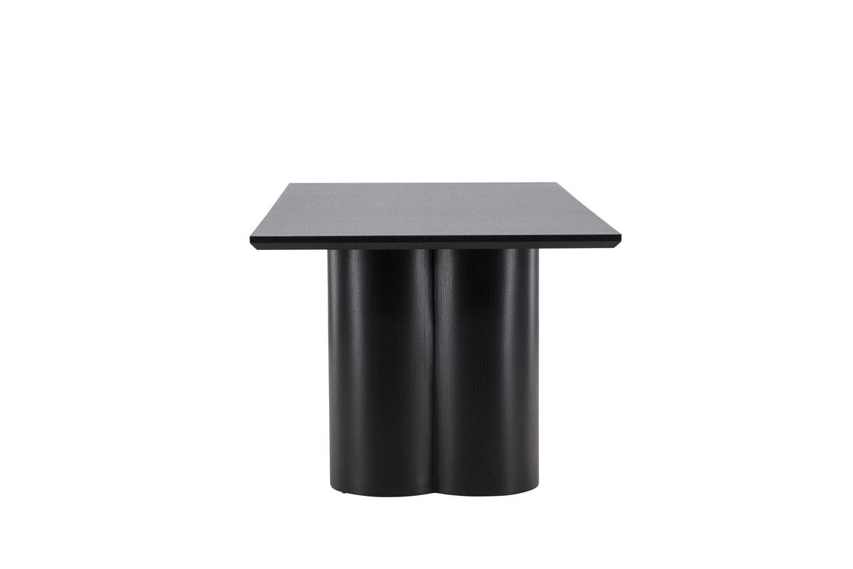 Olivia Rectangular Dining Table 210 x 100 Black