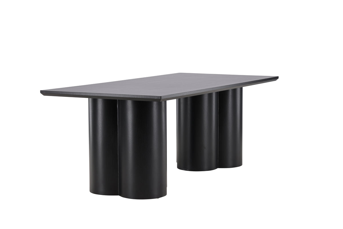 Olivia Rectangular Dining Table 210 x 100 Black