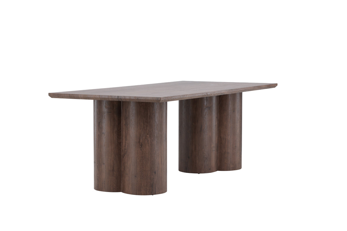 Olivia Rectangular Dining Table 210 x 100 Mocca
