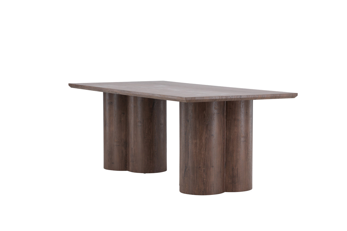 Olivia Rectangular Dining Table 210 x 100 Mocca