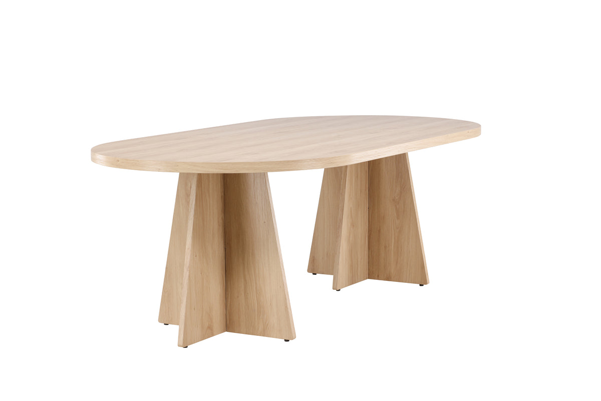 Bootcut Oval Dining Table 230 x 115 Nature
