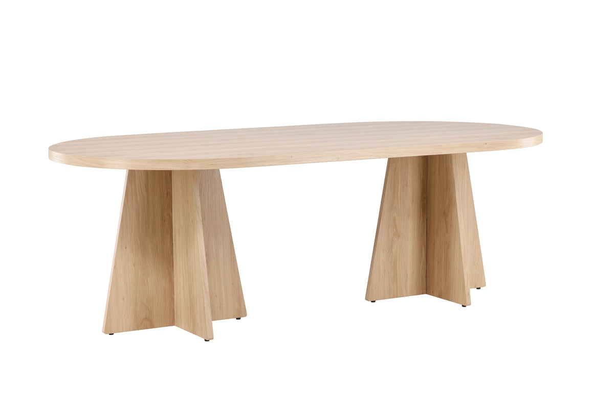 Bootcut Oval Dining Table 230 x 115 Nature