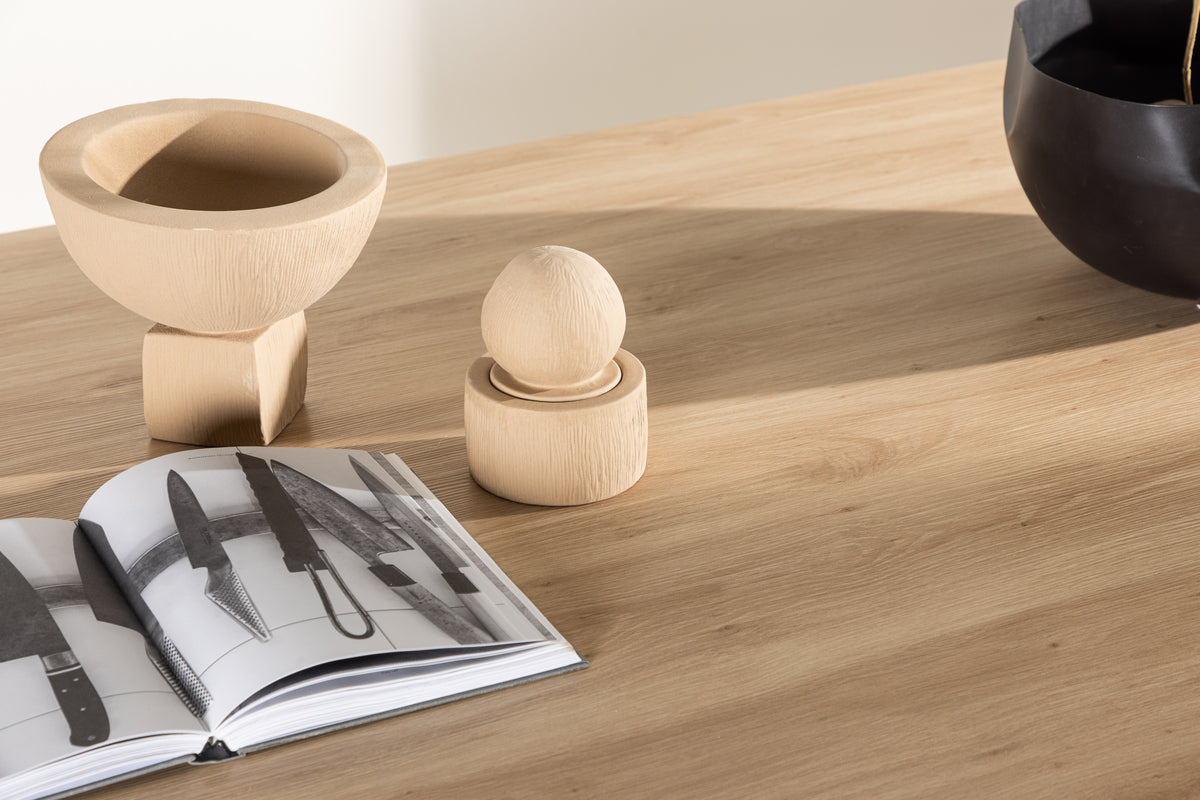 Bootcut Oval Dining Table 230 x 115 Nature