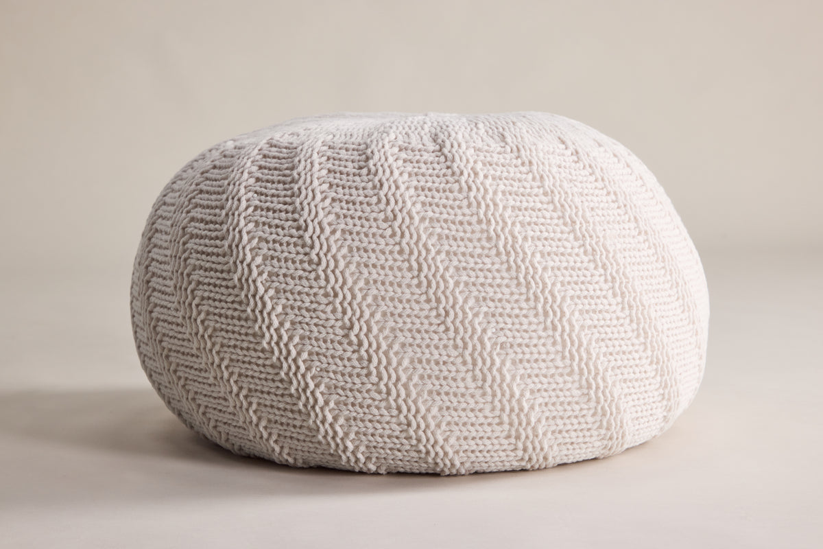 Ted Pouf ø45 ⌀45 Offwhite