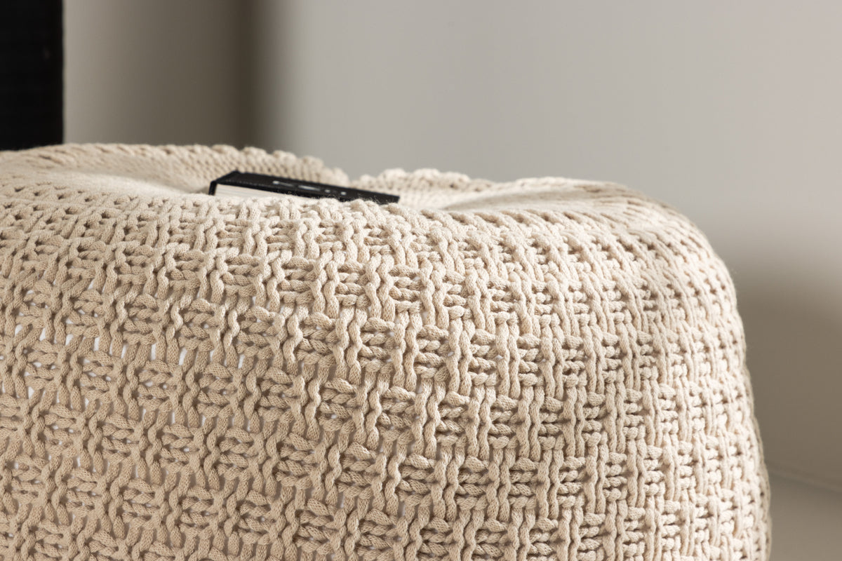 Sam Pouf ø60 ⌀60 Beige