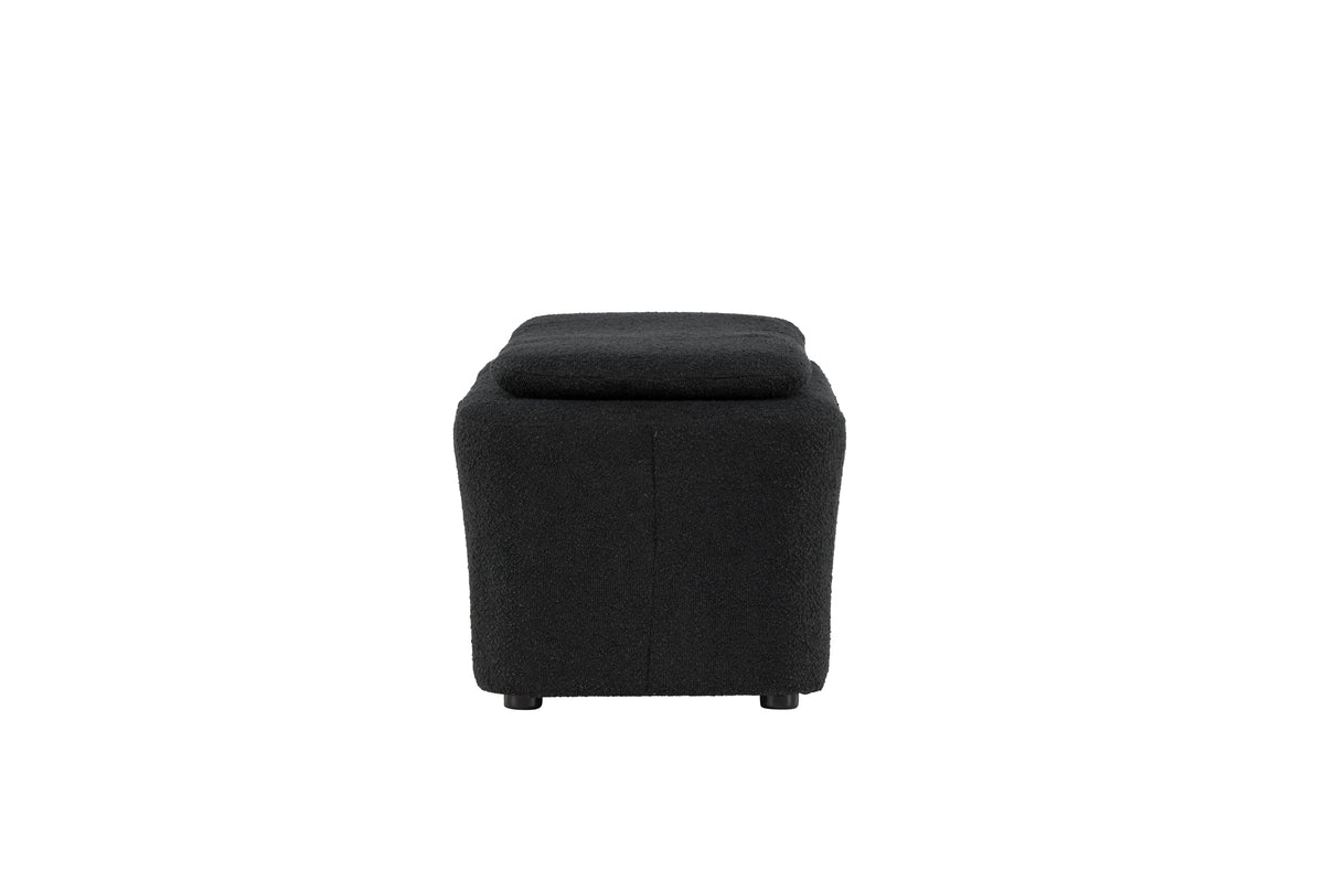 Laurel Ottoman 50 x 45 x 110 Black