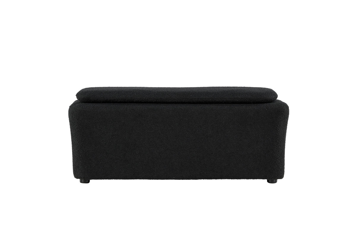 Laurel Ottoman 50 x 45 x 110 Black