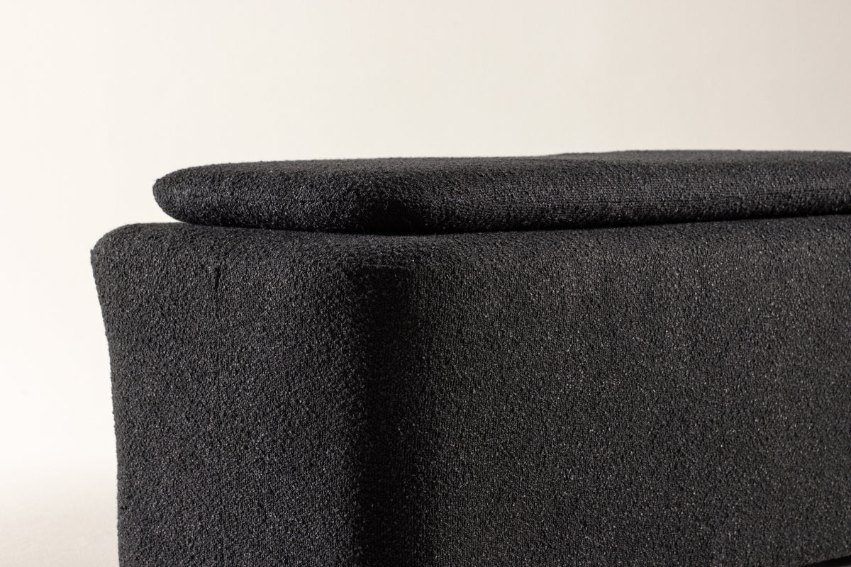 Laurel Ottoman 50 x 45 x 110 Black