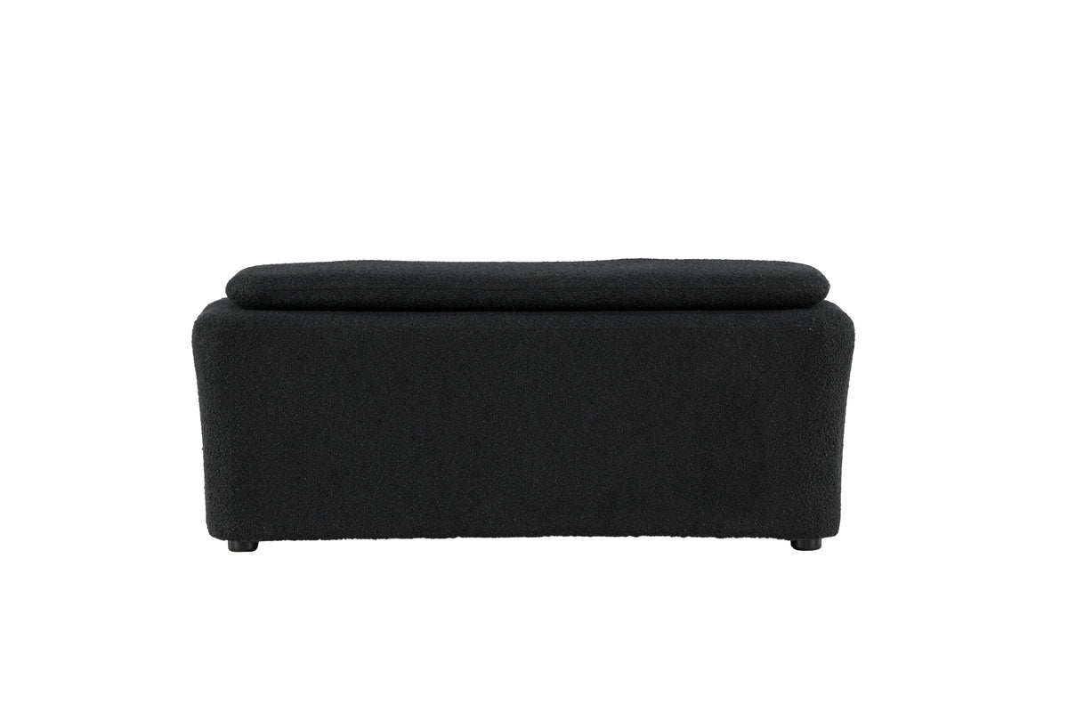 Laurel Ottoman 50 x 45 x 110 Black