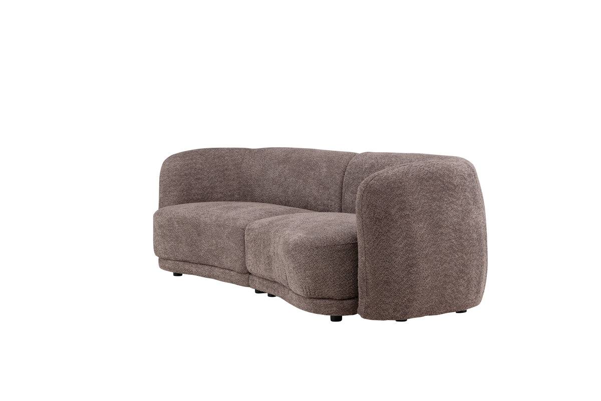 3-sits soffor Brun