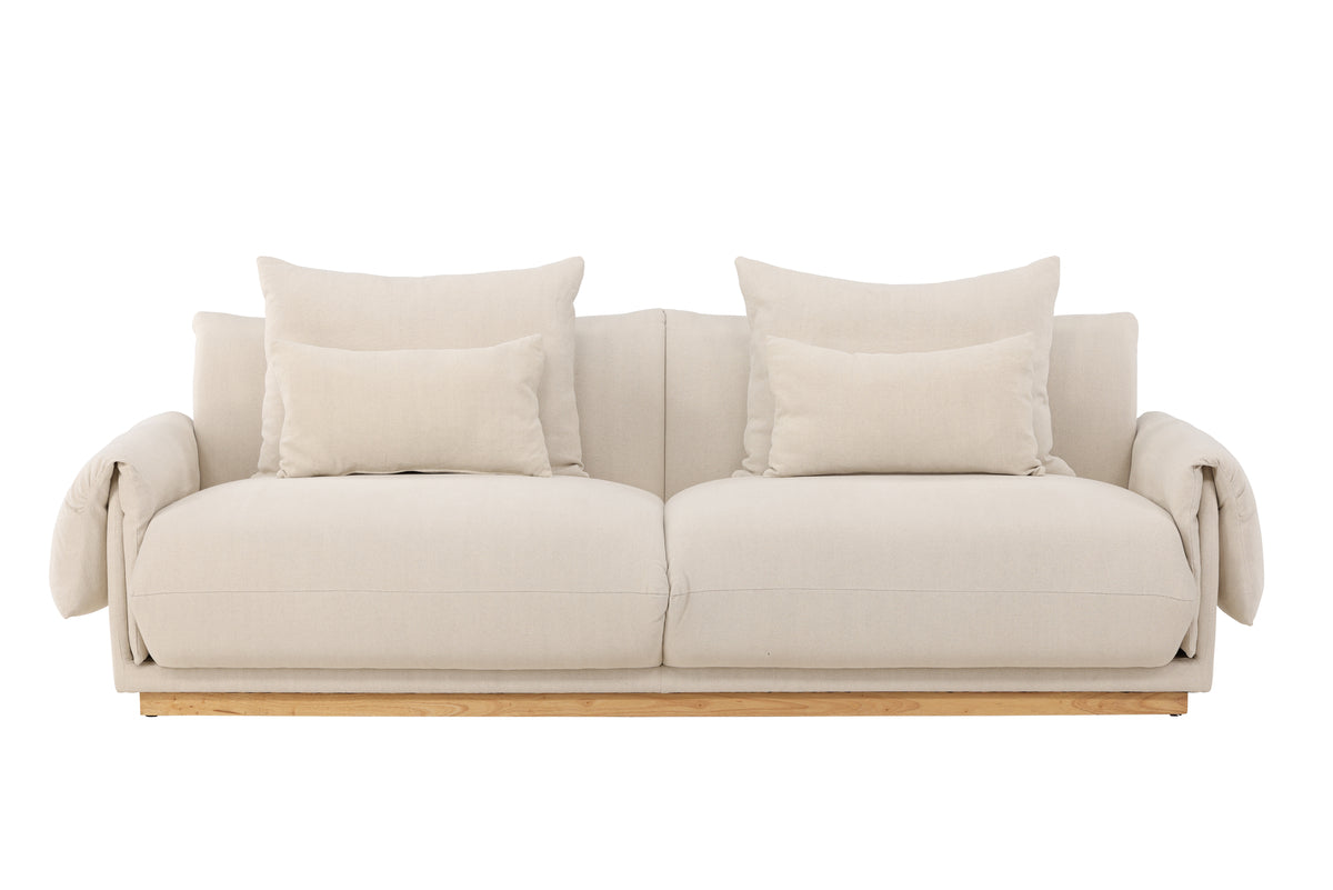 3-sits soffor Beige