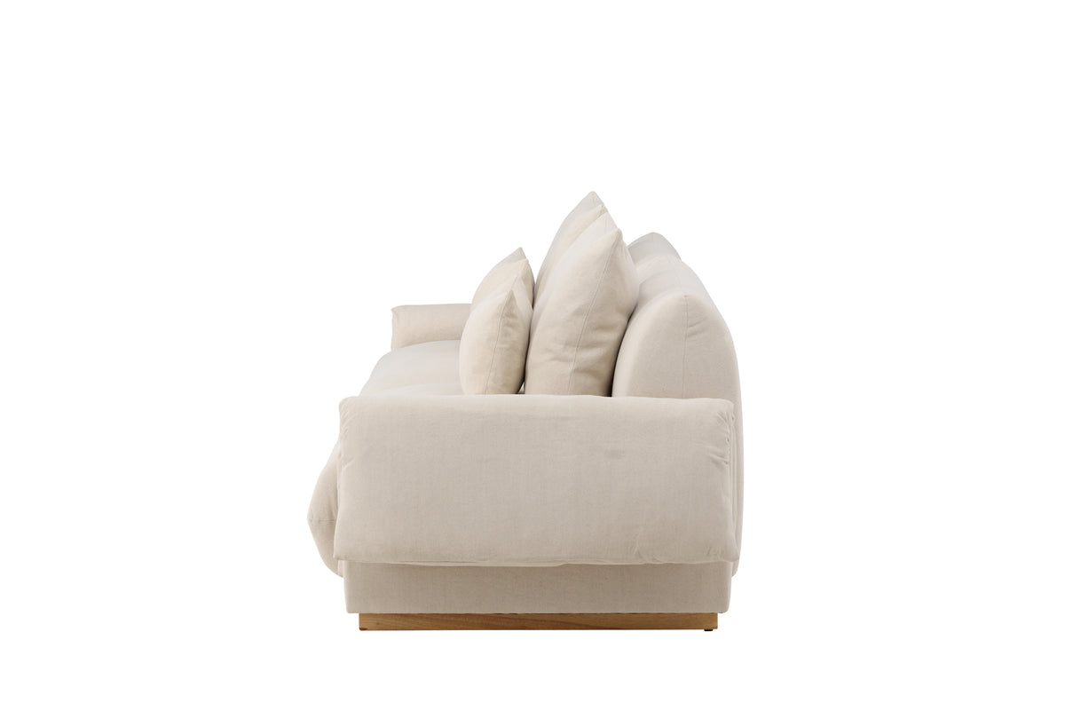 3-sits soffor Beige