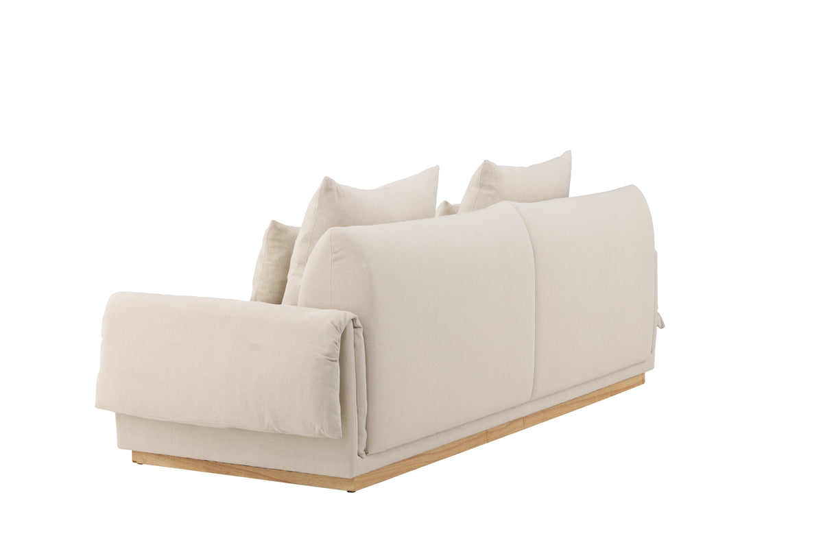 3-sits soffor Beige