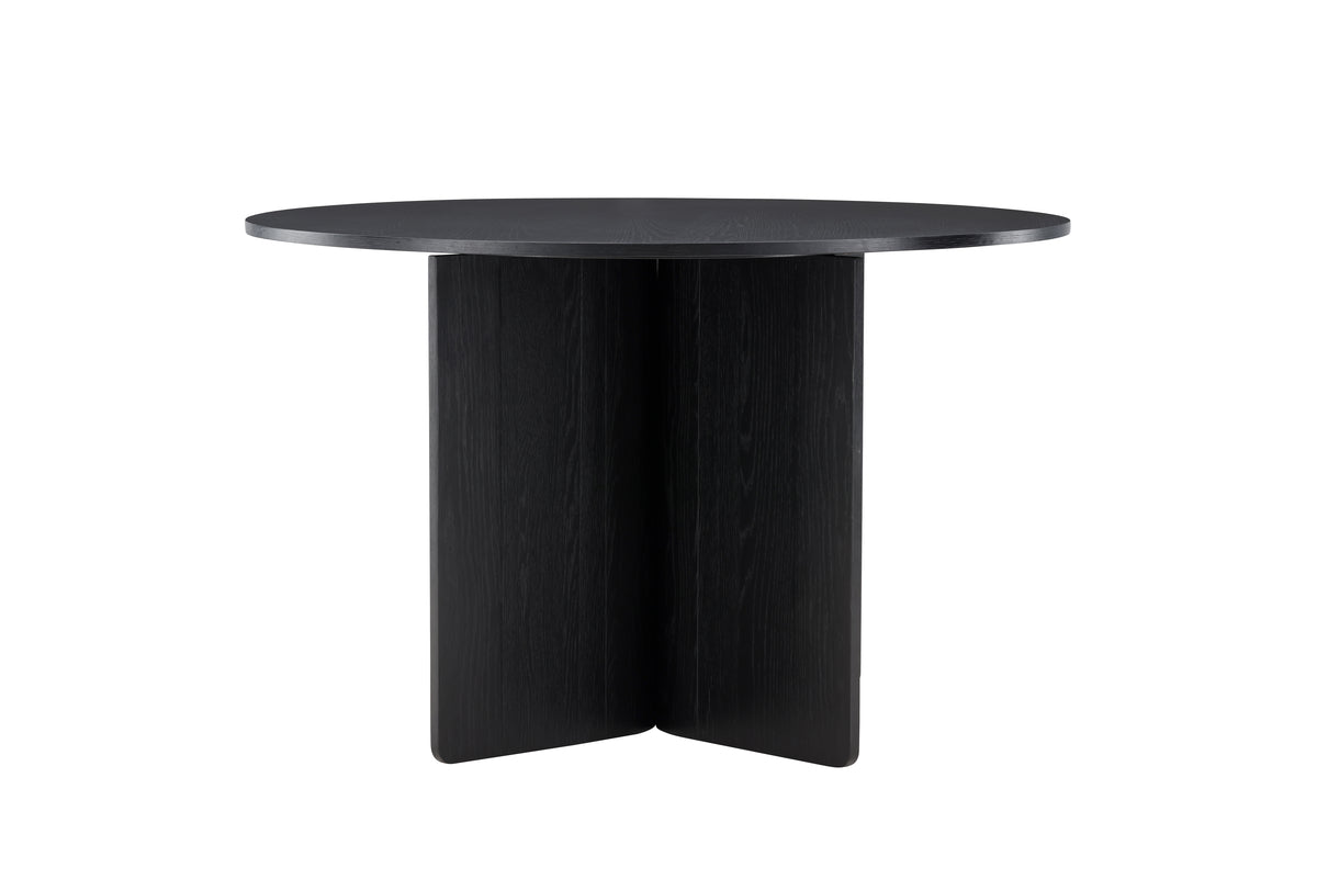 Tyresö Round Dining Table ⌀120 Black