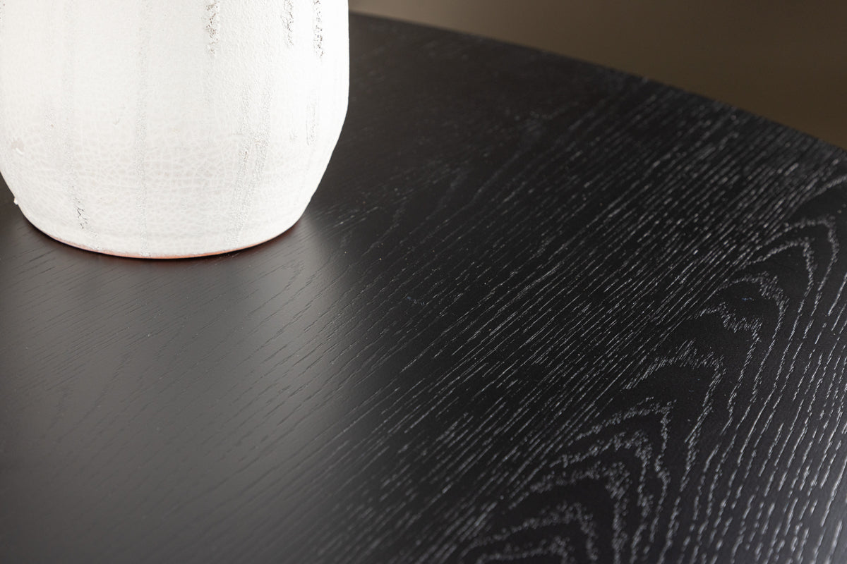 Tyresö Round Dining Table ⌀120 Black