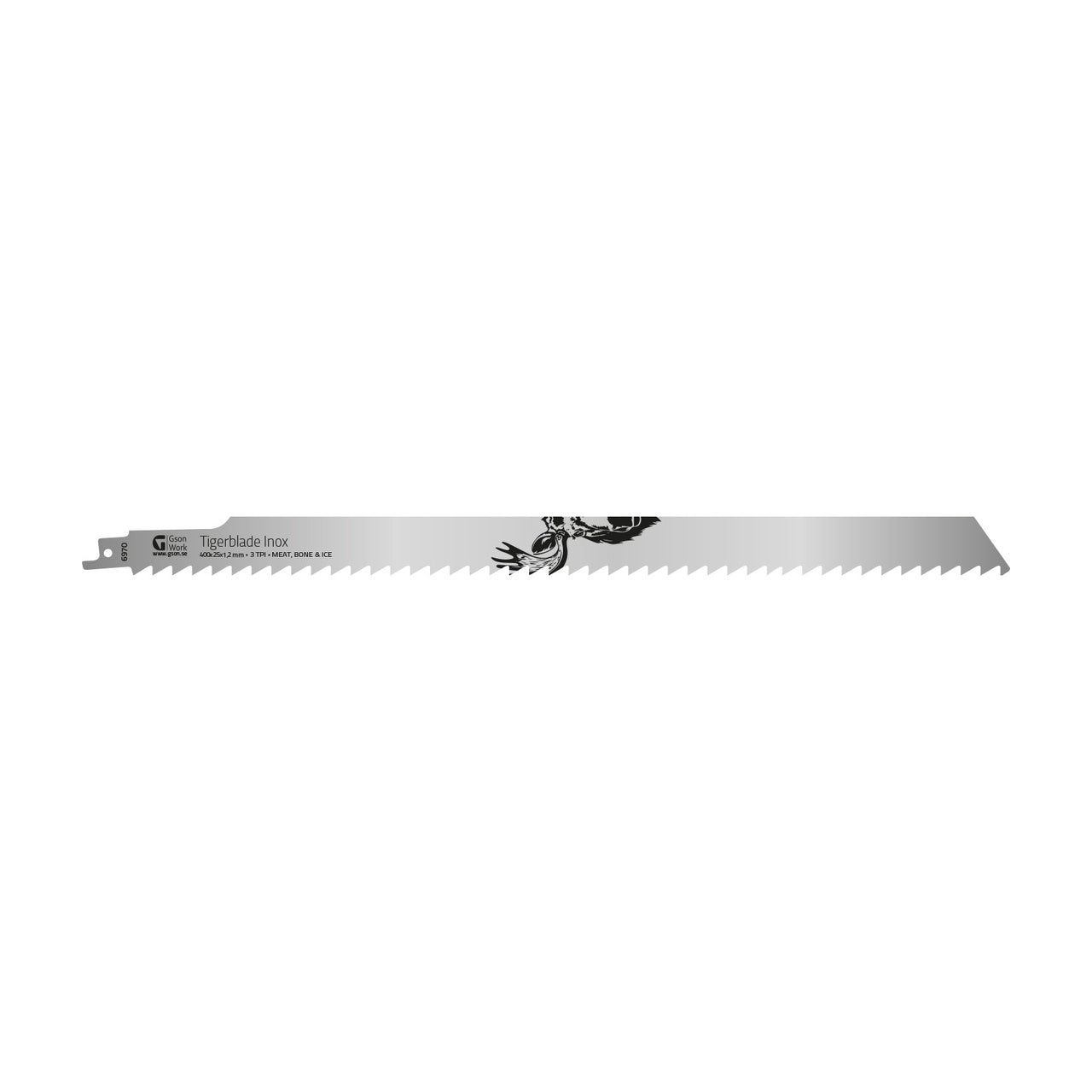 Tigerblade Inox 3 TPI 2st/fp