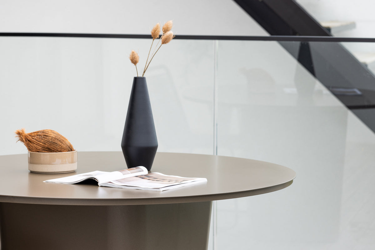 Santa Fe Round Dining Table ⌀120 Brown