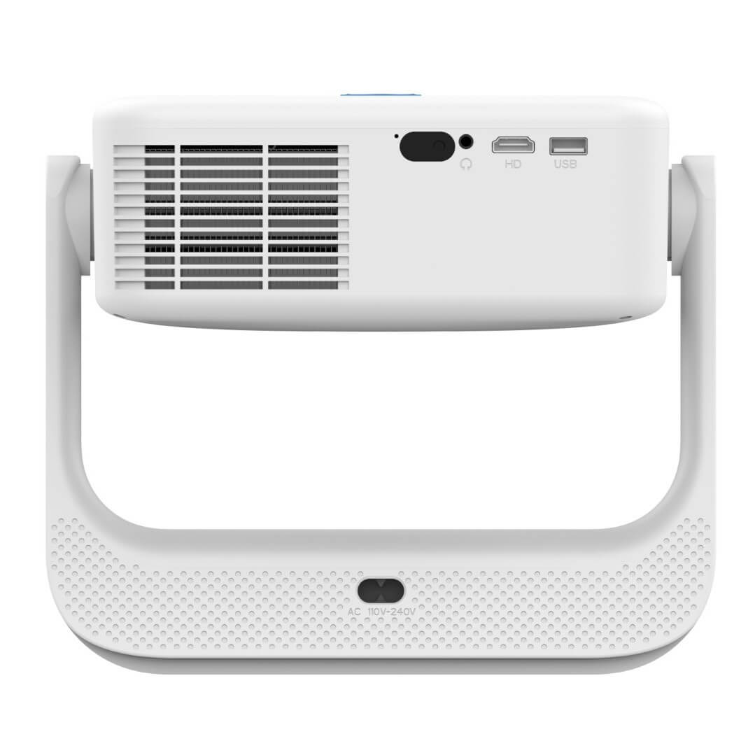 D2 Smart Projektor med Google TV – Full HD, Autofokus & 4K-stöd