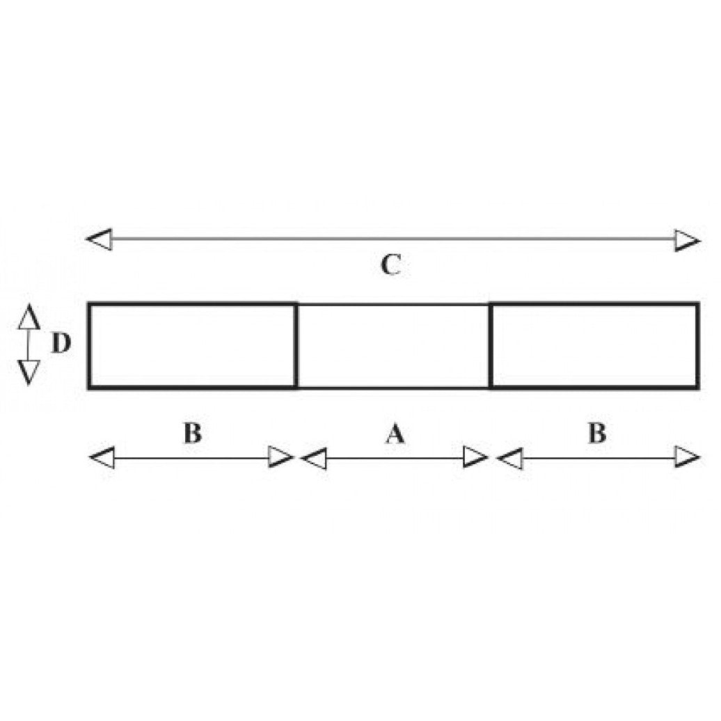 Snöplog för gaffeltruck 1500 mm med fjädermekanism och gaffellås