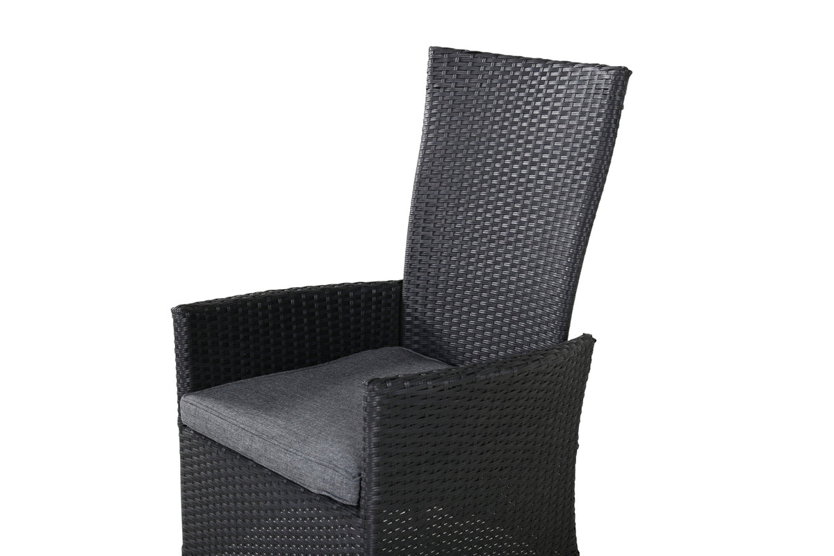 Reclinerstolar 2-pack Svart