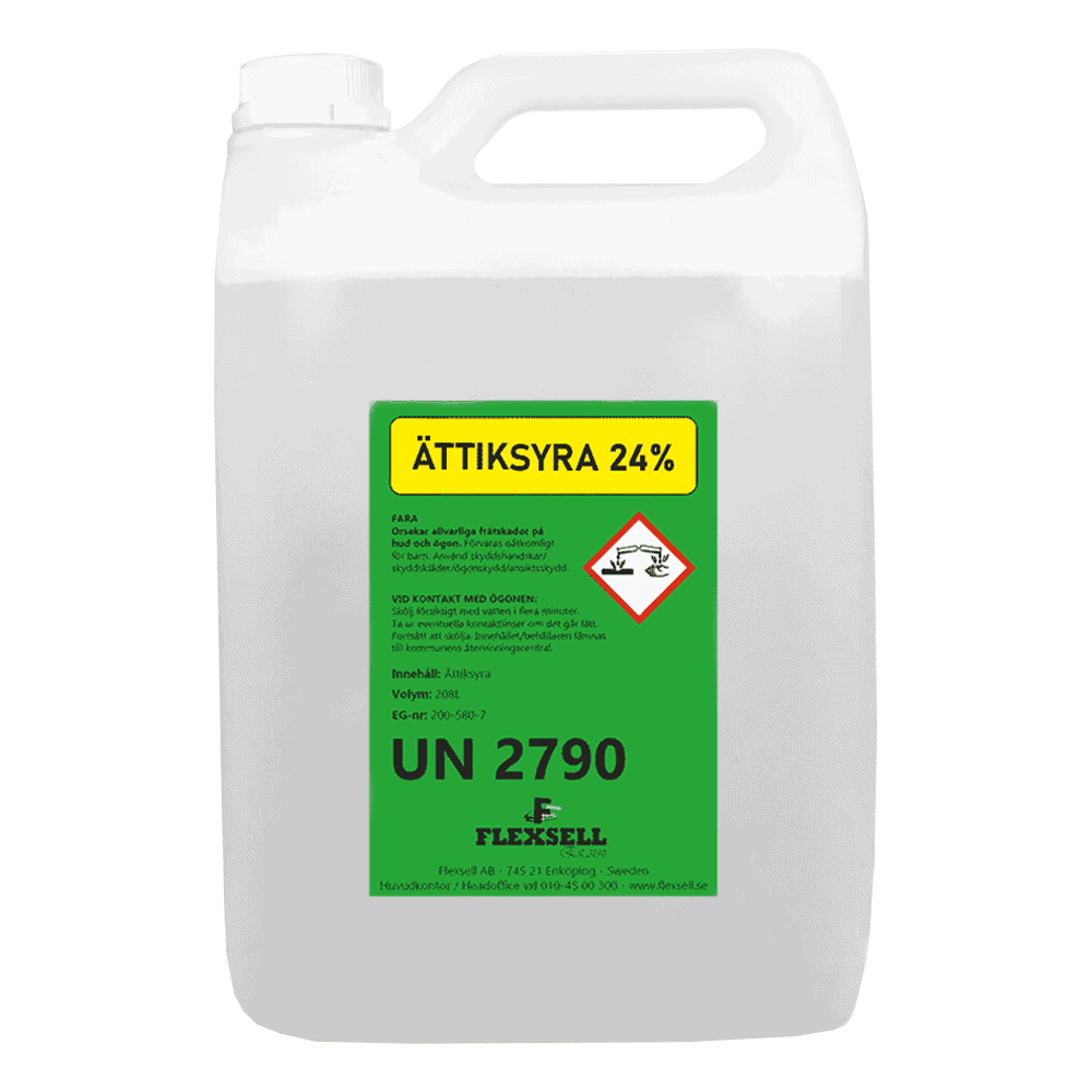 Acetic acid 24% 5L