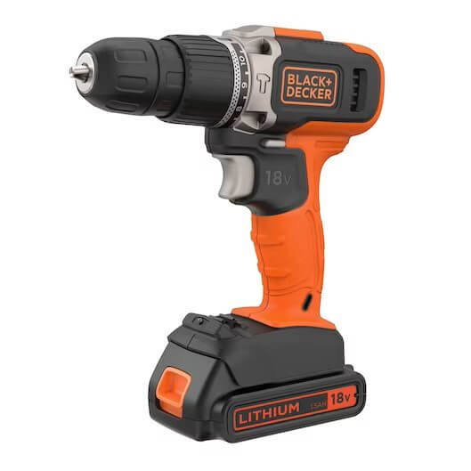 18V Impact drill with 1.5Ah battery &amp; 400mA charger