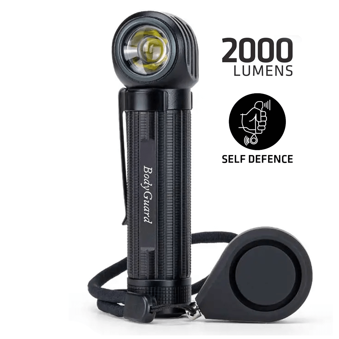M6xr BodyGuard - Självförsvar Ficklampa