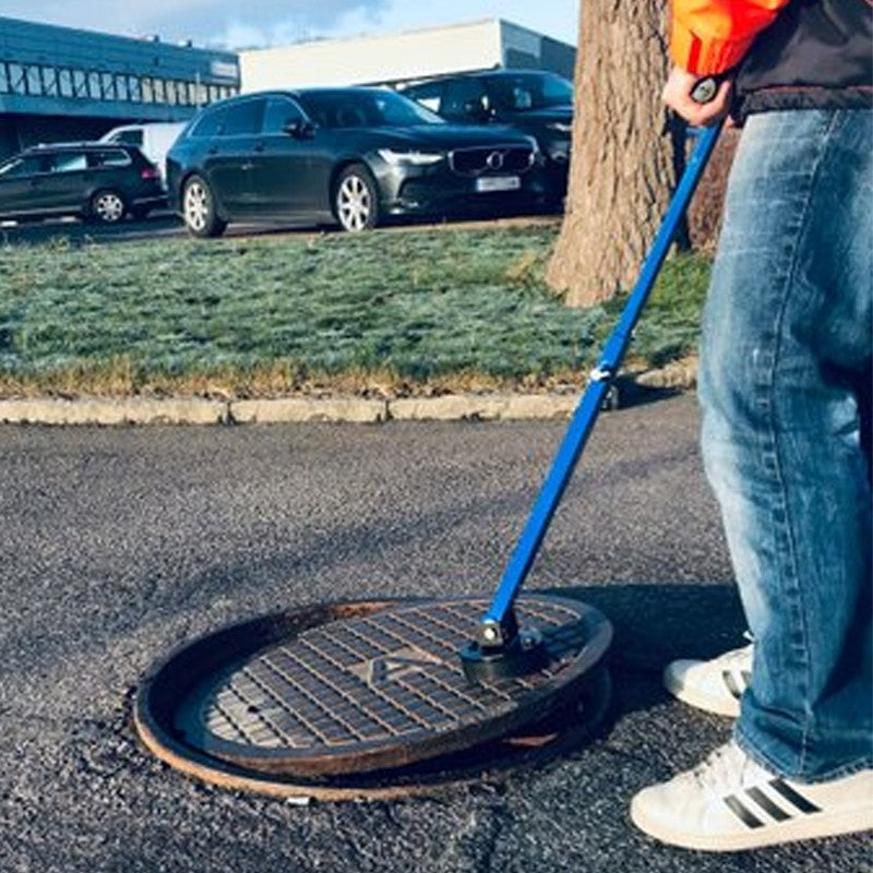 Brunnslockslyft med supermagnet – Enkel och säker hantering av brunnslock