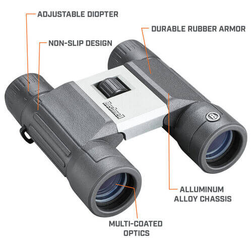 Bushnell Powerview 2.0 10x25 Roof Binoculars