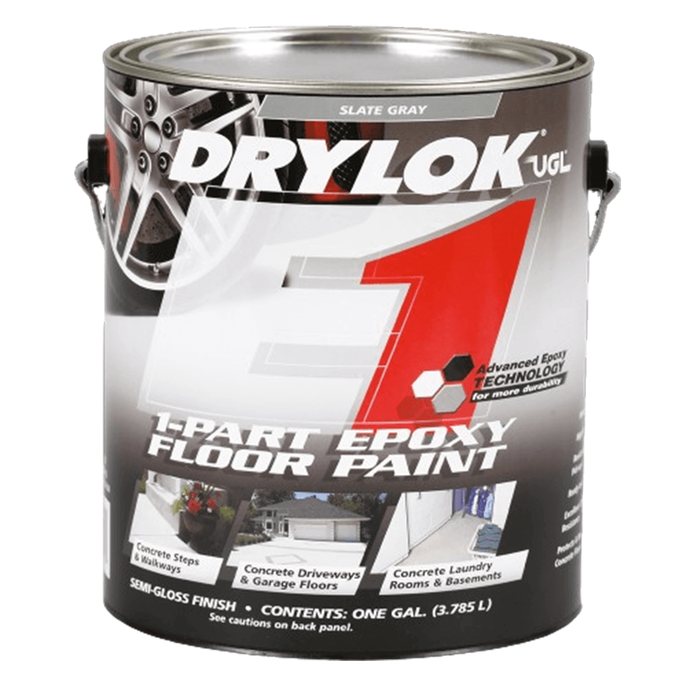 Drylok E1 Epoxigolvfärg Vit 3,8 liter