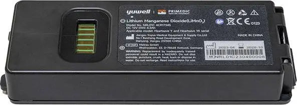 HeartSave Y och YA batteri