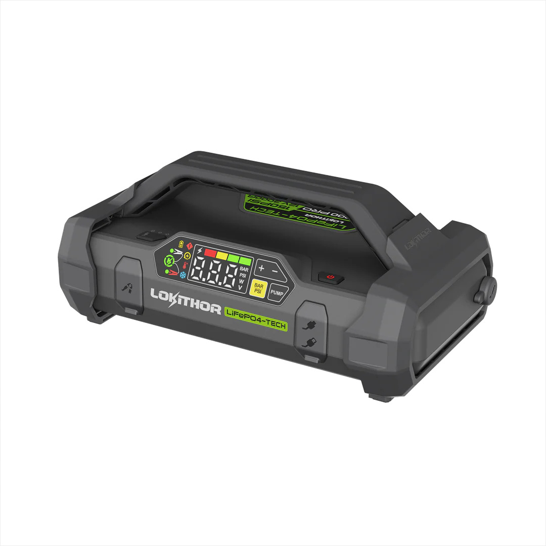 Lokithor JA3000 PRO – Kraftfull Jump Starter & Air Compressor i ett kompakt format