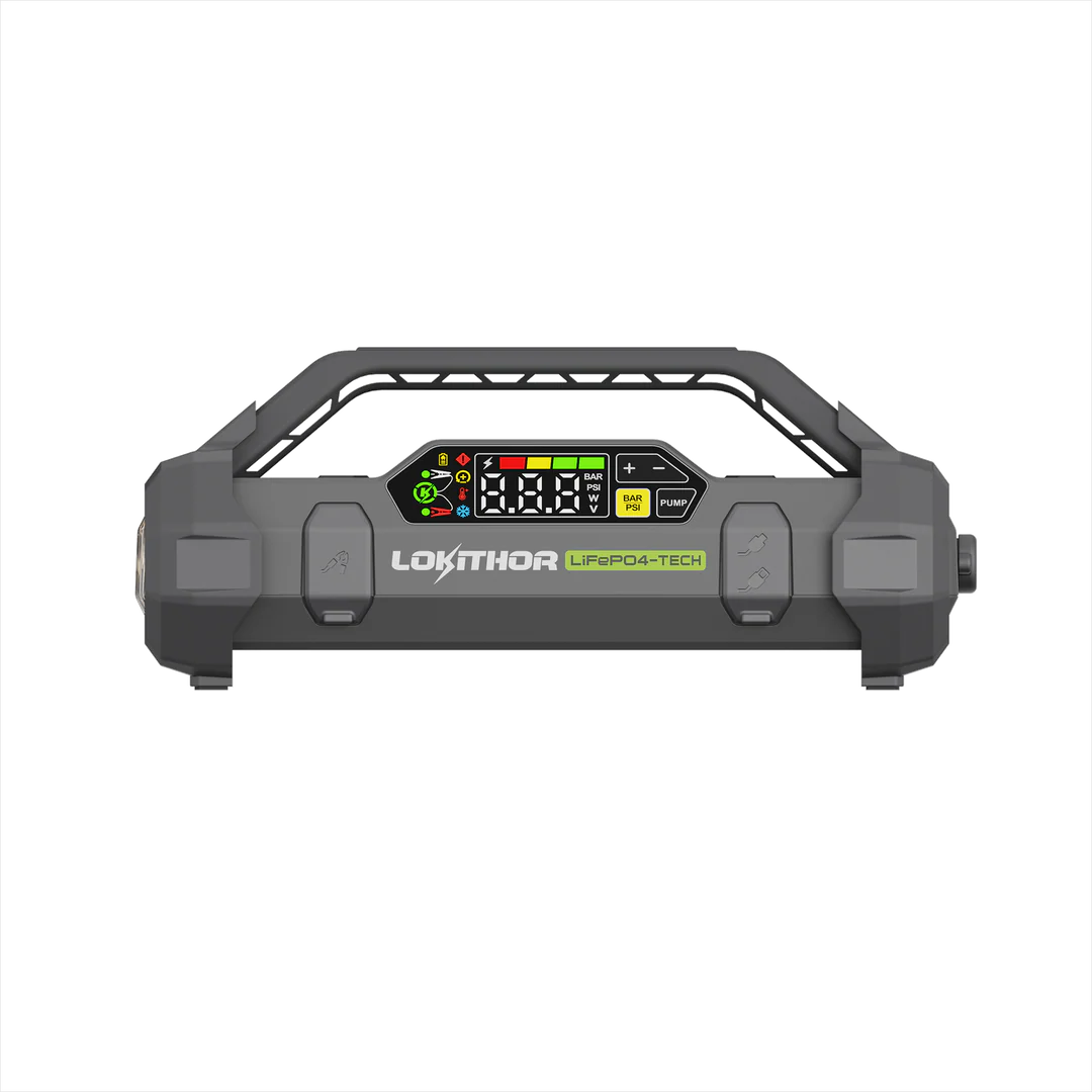 Lokithor JA3000 PRO – Kraftfull Jump Starter & Air Compressor i ett kompakt format