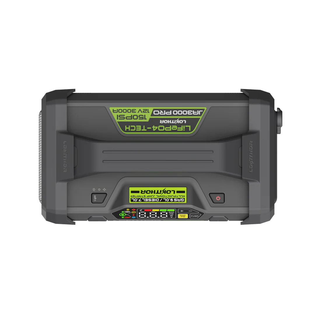 Lokithor JA3000 PRO – Kraftfull Jump Starter & Air Compressor i ett kompakt format