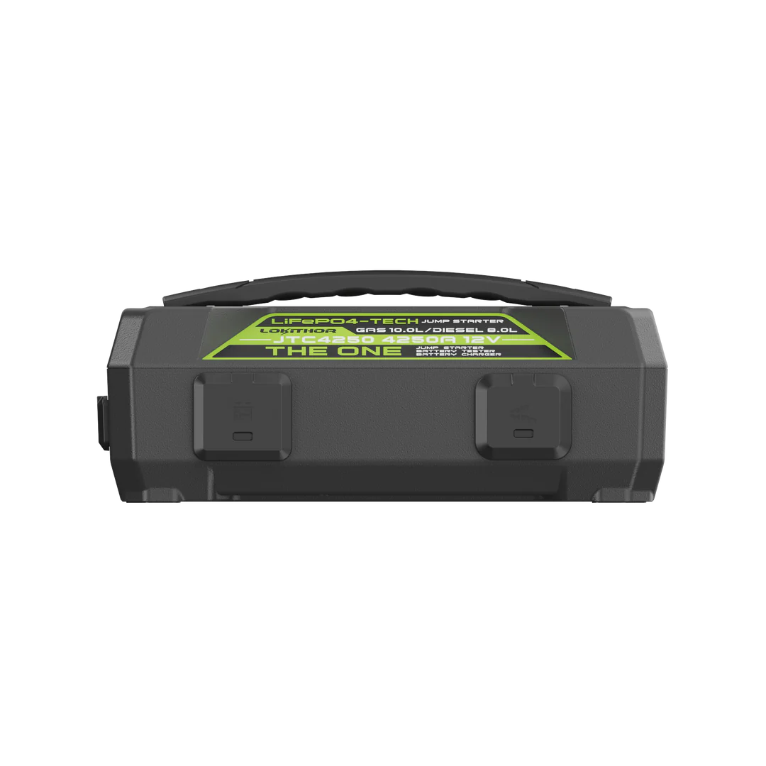 Lokithor JTC4250 – Starthjälp, Batteritestare och Laddare i Ett