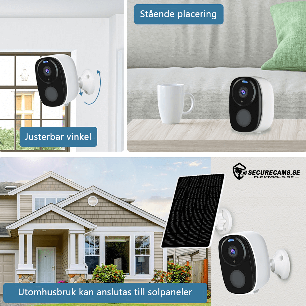 Battery-powered surveillance camera LS-CS2