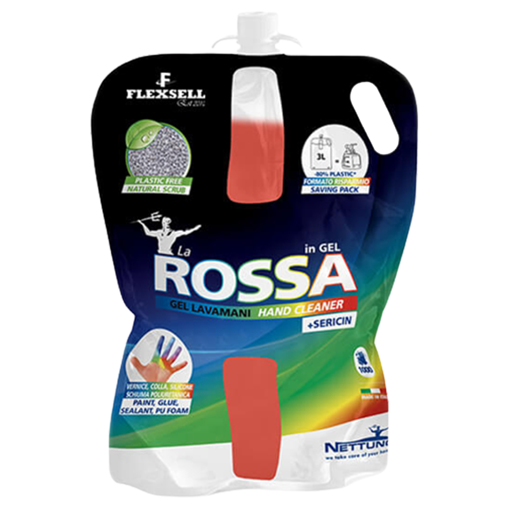 Hand soap, La Rossa in Gel T-Bag 3L, 6pcs/pack