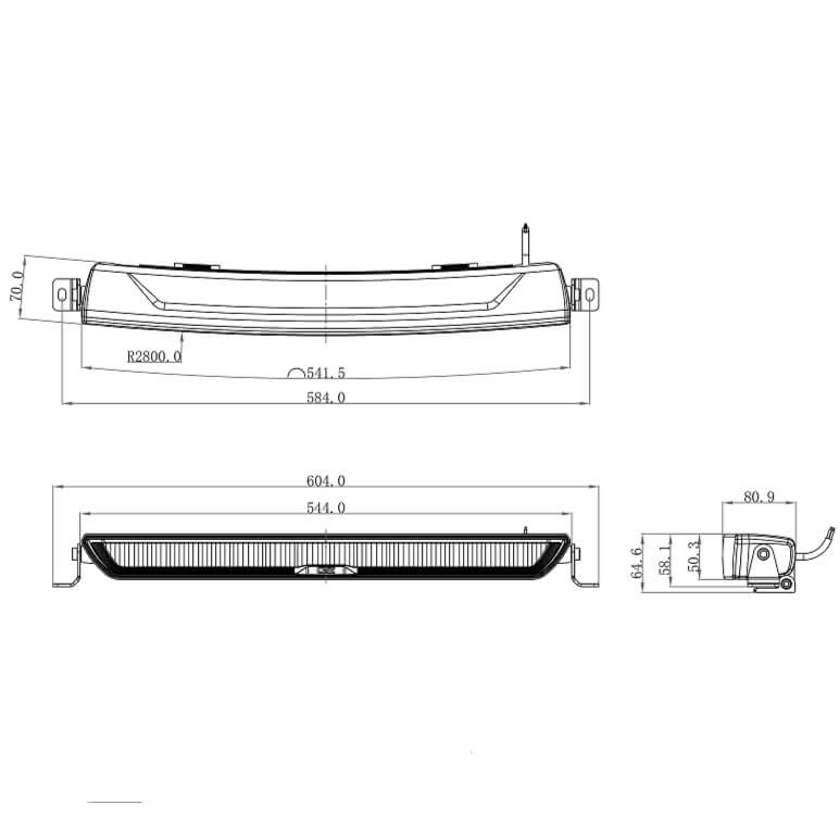 Ljusramp OZZ XB1 P20”