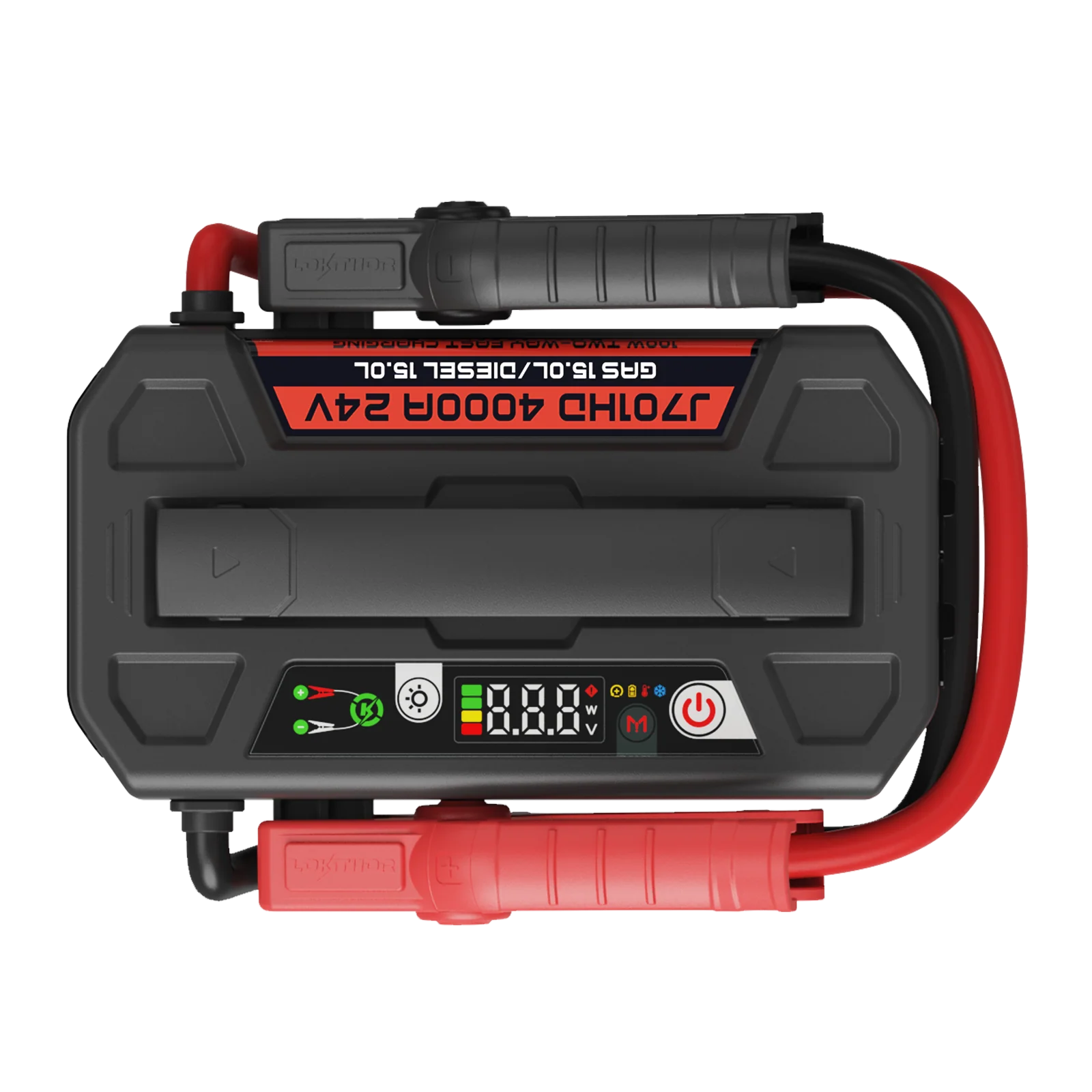 Lokithor J701HD 24V Starthjälp – 4000A för tunga fordon & maskiner
