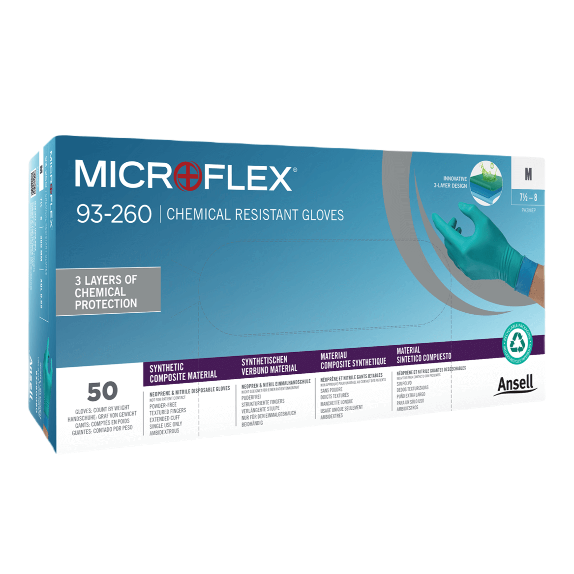 MICROFLEX® 93-260 50st/fp