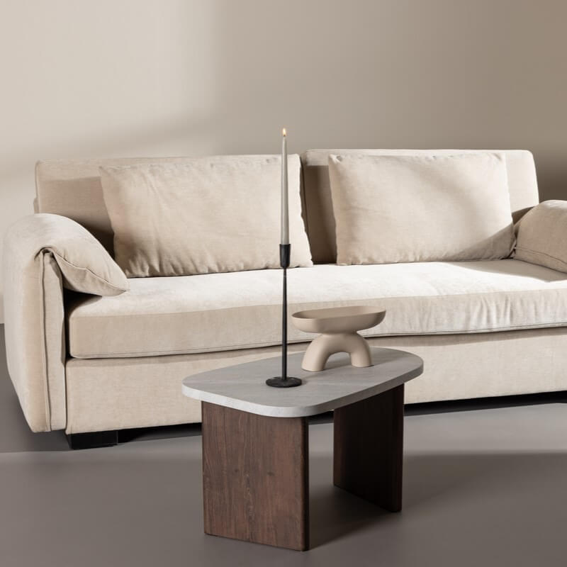 Malva 3-sits soffa Beige