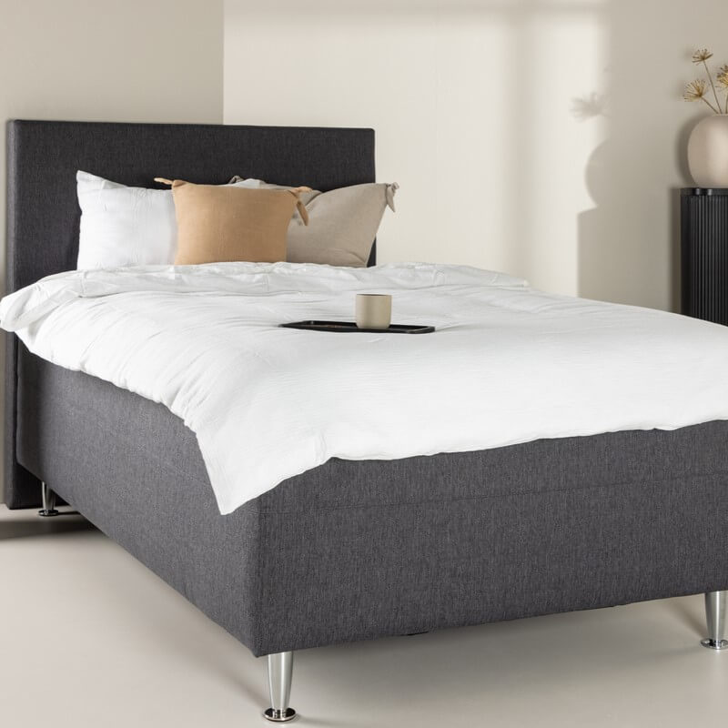 Mesa Single bed 120 x 200 Dark grey