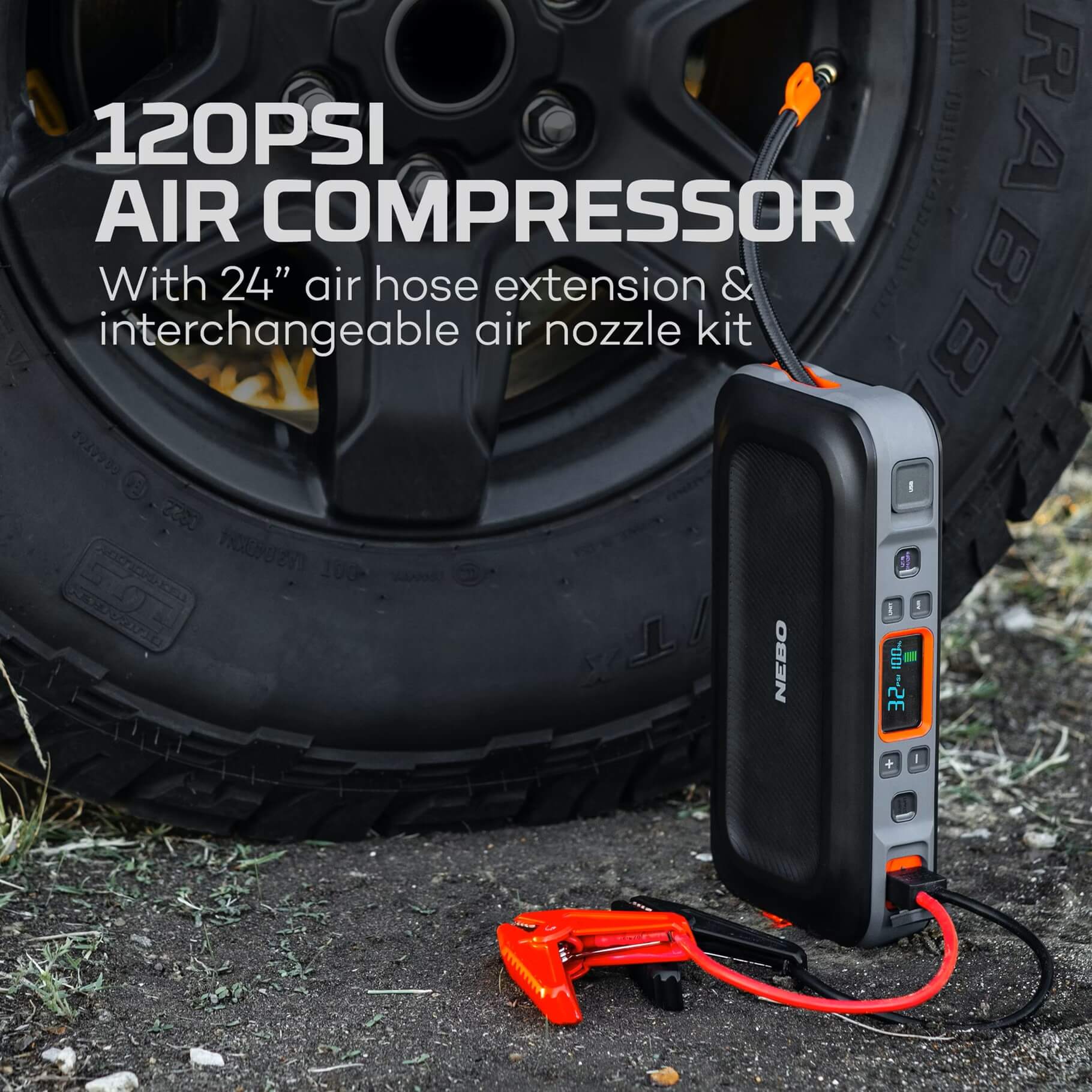 NEBO Assist Air Startbooster / Kompressor