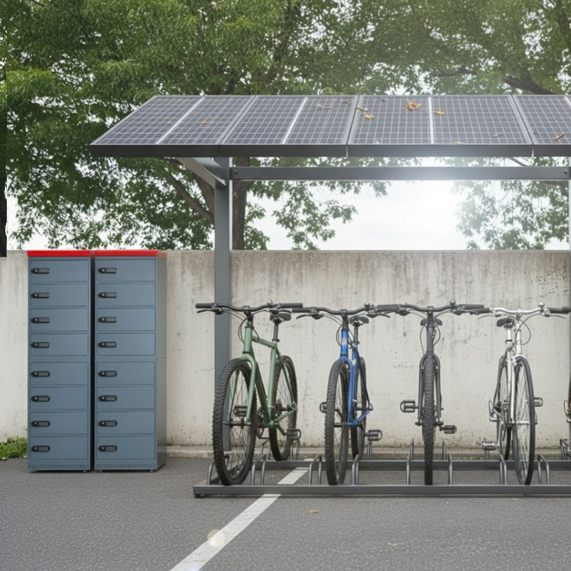 JiWaCharge 8 batteriskåp