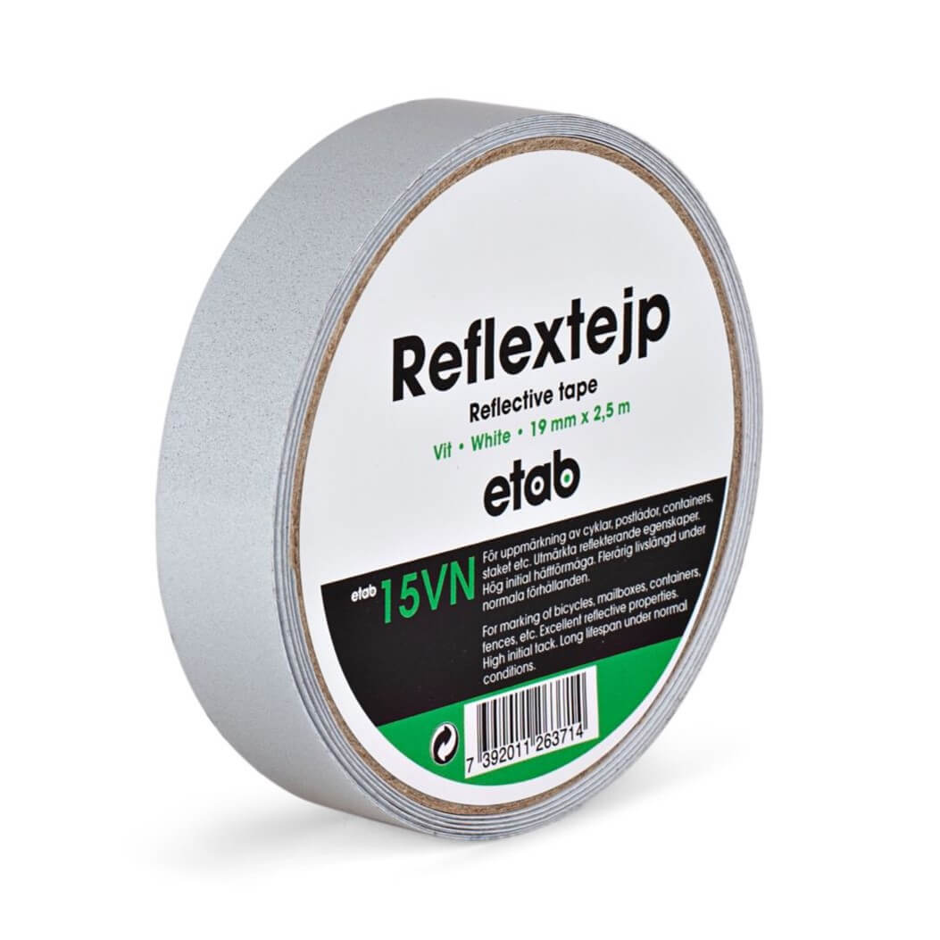 Reflextejp Vit 19mm x 2,5m 24st/fp