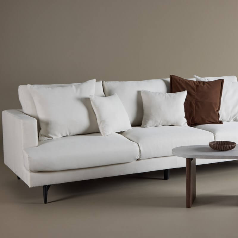 Sofia 3-sits soffa Beige