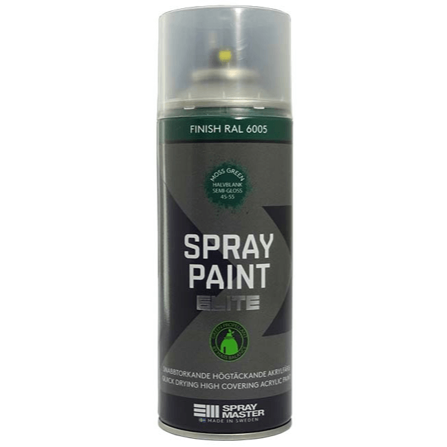 Sprayfärg Elite Moss Green 6st/fp