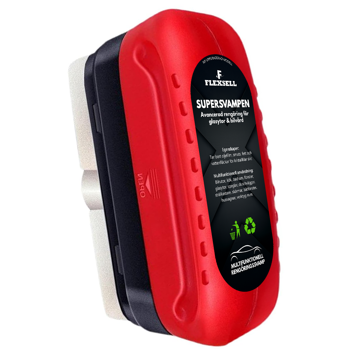 Supersvampen – Glasrengörare