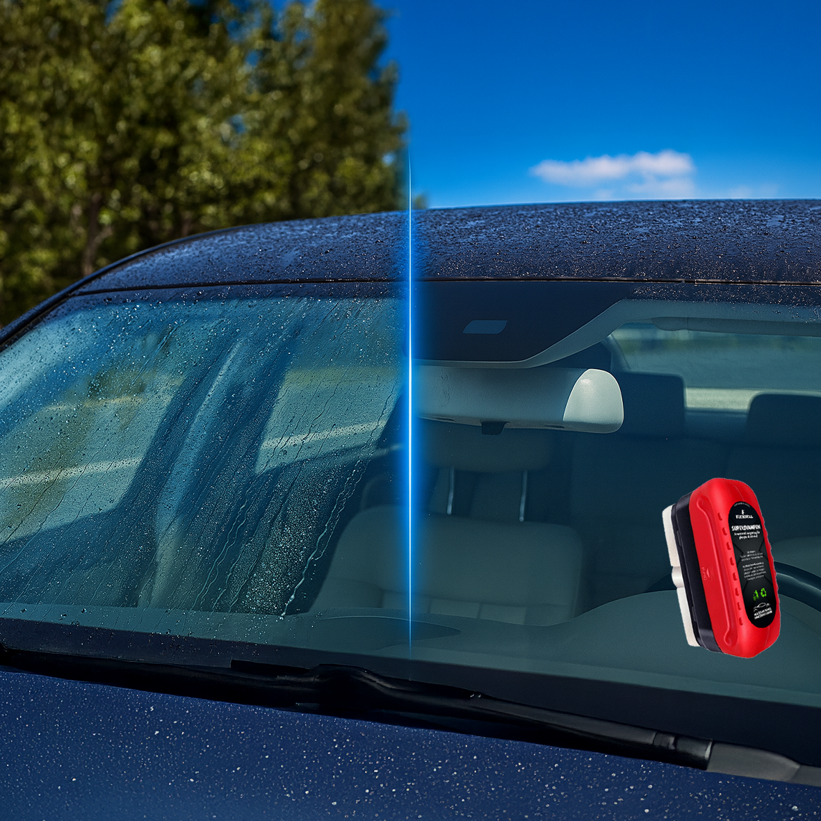 Supersvampen – Glasrengörare