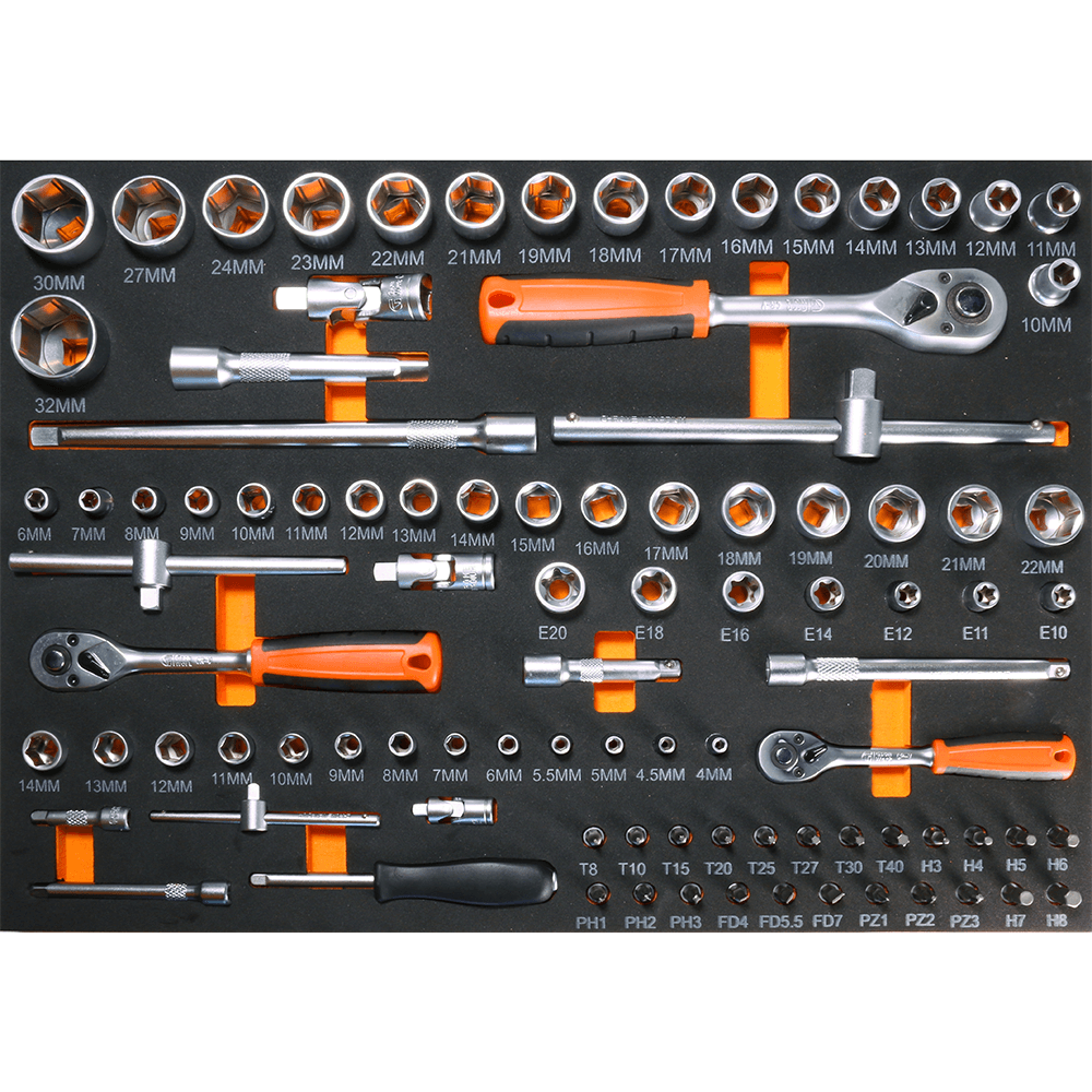 Tool trolley, 221 parts